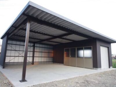 Structuri metalice, foisoare, garaje, copertine (13)